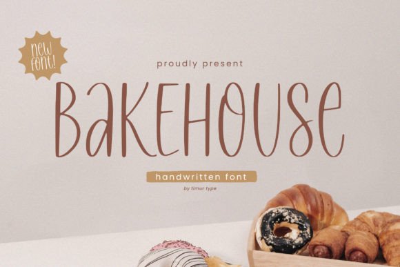 Bakehouse Font: A Handcrafted Typeface for Real Creators