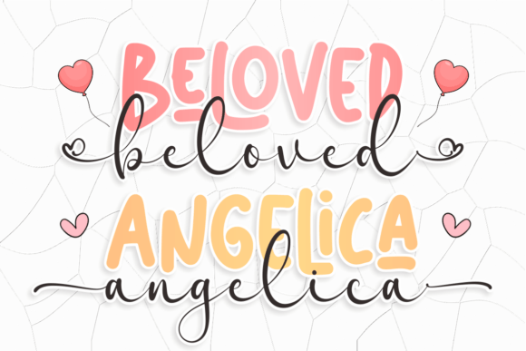 Beloved Angelica Font: A Romantic Typeface for Your Brand