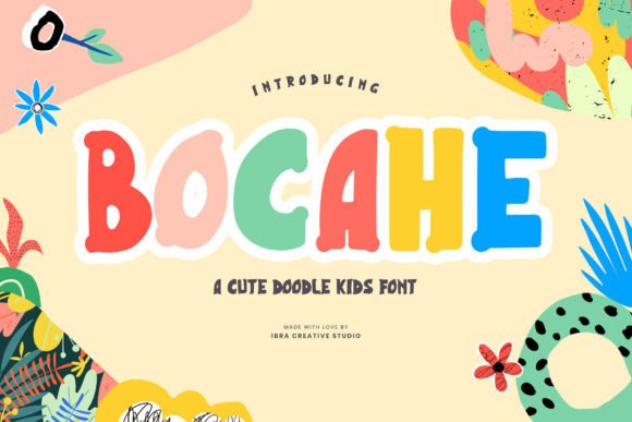Bocahe: A Playful Font for Creative Craft Projects