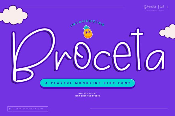 Broceta Font: A Playful Typeface for Modern Web Design