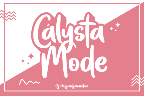Calysta Mode: A Handwritten Font That Feels Just Right for Branding