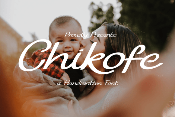 Chikofe Font: A Friendly Handwritten Typeface for Digital Design