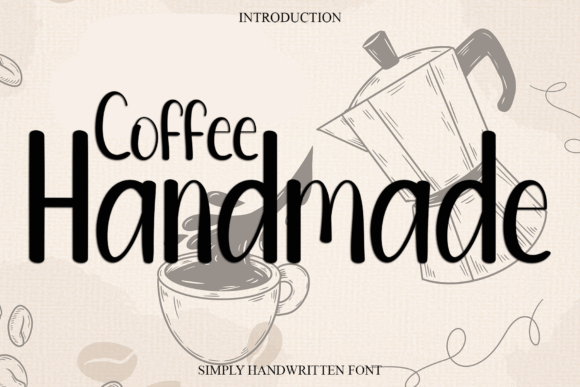 Coffee Handmade Font: A Premium Script for Your Brand Identity