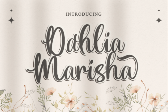 Dahlia Marisha Font: A Polished Touch for Your Brand