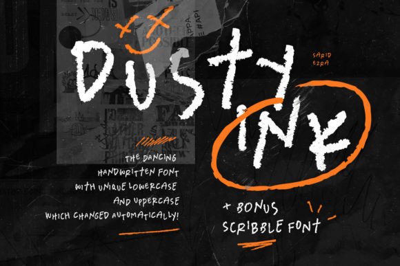 Dusty Ink: A Handwritten Typeface That Brings Personality to Your Content