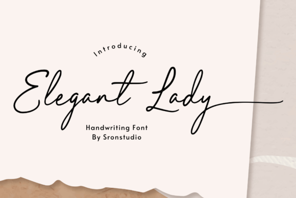 Elegant Lady Typeface: A Designer’s Journey with a Wedding-Inspired Script Font