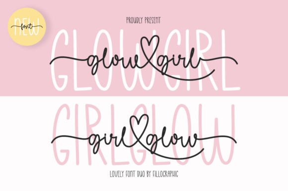 Glow Girl: A Premium Handwritten Typeface for Chic Campaign Design