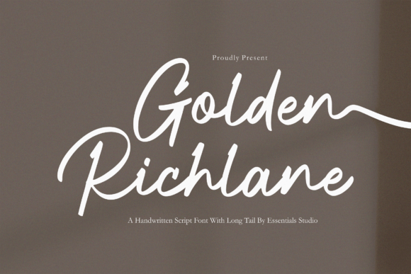 Golden Richlane Font Review: A Stylish Typeface for Creative Campaigns