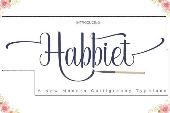 Habbiet: A Fresh Script Font That Elevates Branding