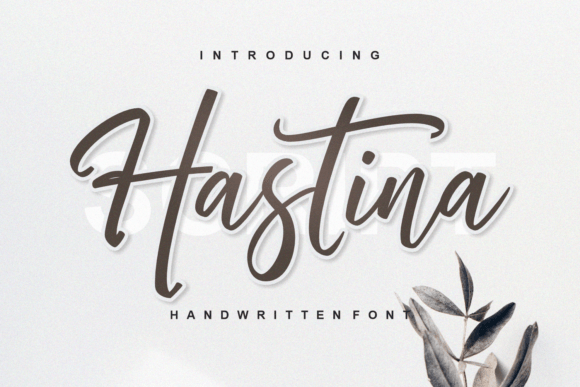 Hastina: A Handwritten Font That Feels Like a Brand Already