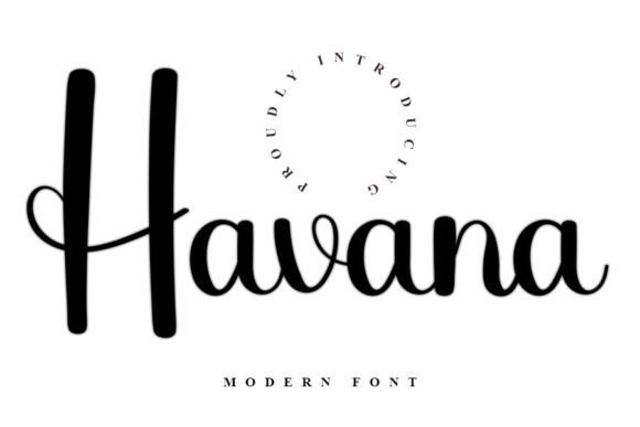 Havana: A Script Font with Elegance and Charm