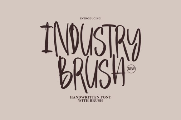 Industry Brush Font: Add Personality to Your Brand Identity