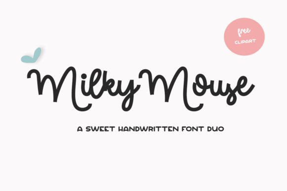 Milky Mouse: A Fun and Functional Typeface for Web Design