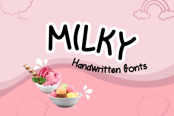 Milky: The Handwritten Font That Elevates Your Campaign Design