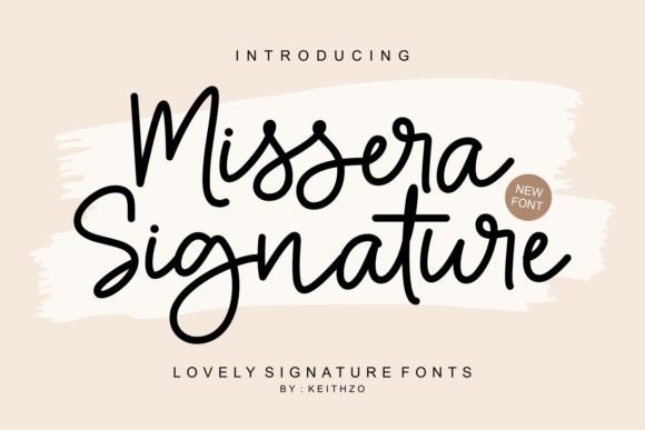 Missera Signature: A Premium Script Font for Polished Branding