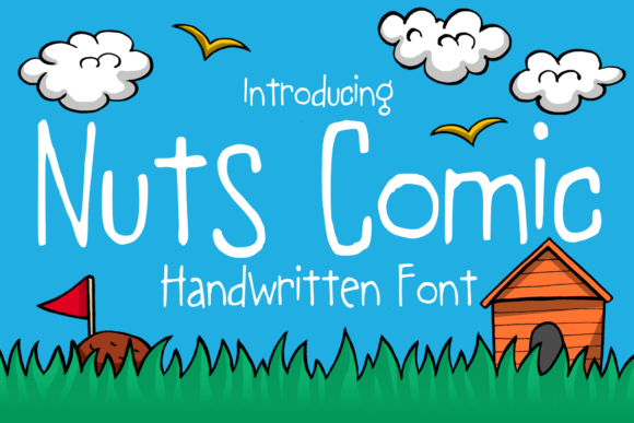 Nuts Comic Font: A Playful Script for Creative Branding Projects