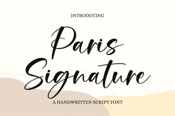 Paris Signature: The Typeface That Elevates Campaigns