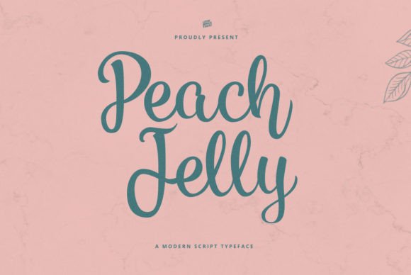 Peach Jelly: A Script Font for Classy Web Design