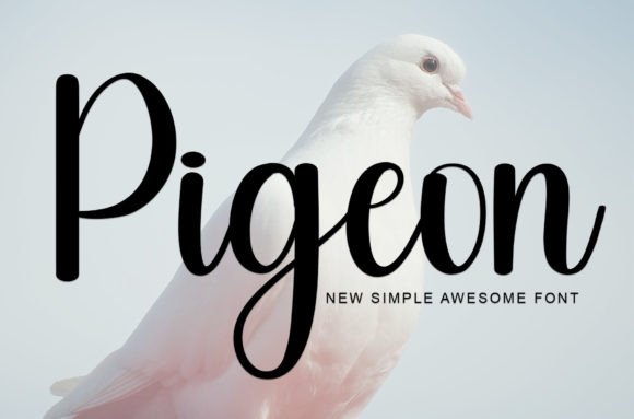 Pigeon Font: A Contemporary Handwritten Typeface for Makers
