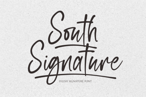South Signature Font: A Handwritten Typeface for Modern Web Design