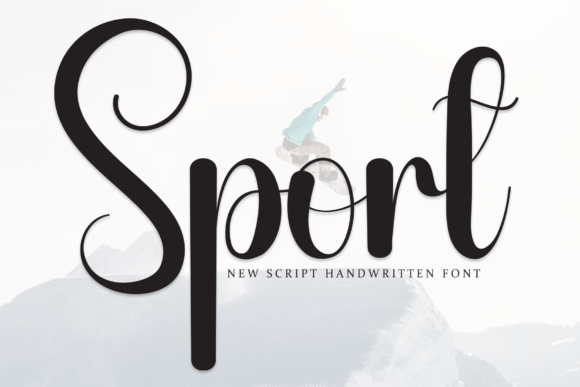 Sport Font: A Handwritten Typeface for Modern Web Design