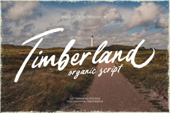 Timberland Font: A Warm Script for Editorial Design