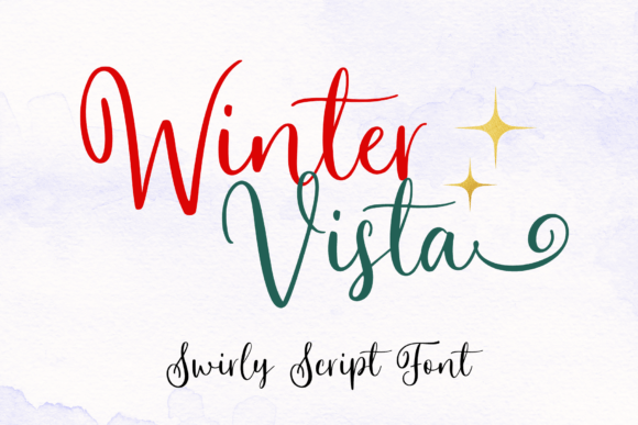 Winter Vista: A Script Font for Modern Web Design